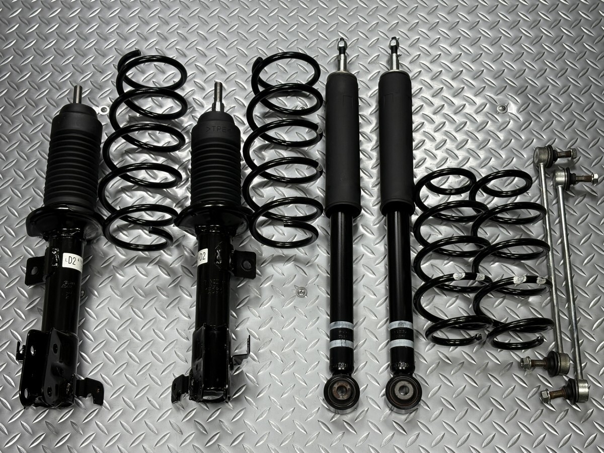 【美品】MK54S スペーシアカスタム HV XSターボ4WD 純正 サスキット 品番41601-53U10/41602-53U10/41810-53U10 ショック (25070054)拍卖