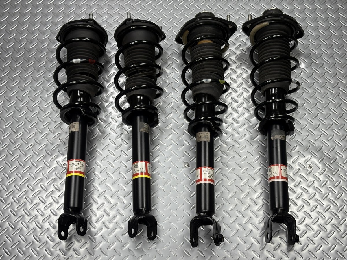 ND系 ロードスター 純正 サスキット 品番N288-34-700A/N288-28-70XA ND5RC ショックアブソーバー スプリング (25070055)拍卖