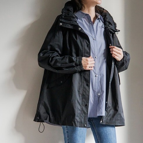 Emma Taylor/エマテイラー/スタンドカラーバルーンギャザーブルゾン/EM231110073/ドロストコード/バルーンシルエット/スタンドカラー/F拍卖