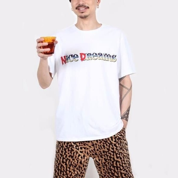 WACKO MARIA×NICE DREAM/ワコマリア×ナイスドリーム/WASHED HEAVY WEIGHT CREW NECK T-SHIRT/ウォッシュドヘビーウェイト/半袖Tシャツ/L拍卖