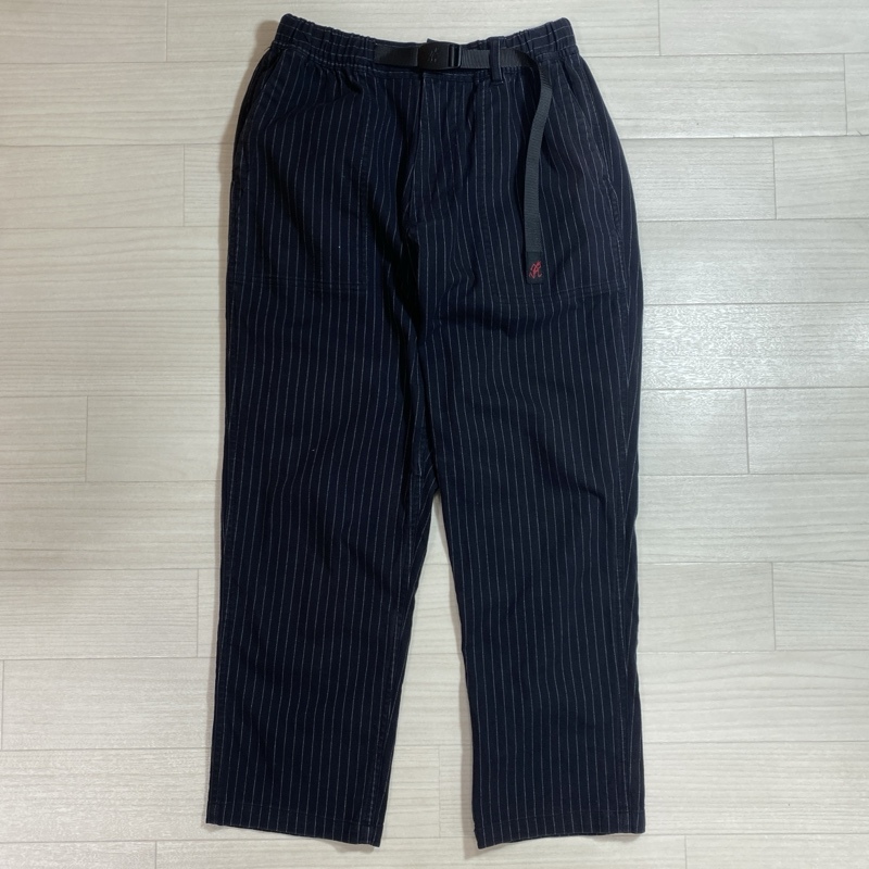 GRAMICCI/グラミチ/NEL LOOSE TAPERED PANTS/ネル ルーズ テーパード パンツ/GUP-16F009/ストライプ/クライミング/PIN STRIPE/ストレッチ拍卖
