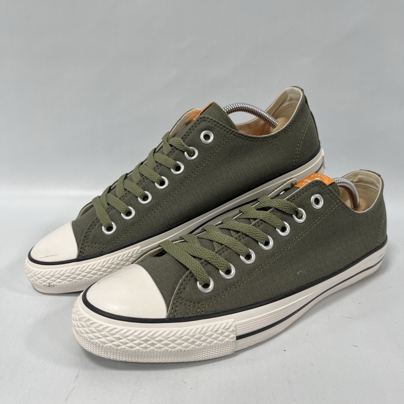 ●CONVERSE/コンバース/NEXTAR110 RS OX/ネクスター110/38000760/リップストップ キャンバス/ローカットスニーカー/27.0cm/オリーブ拍卖
