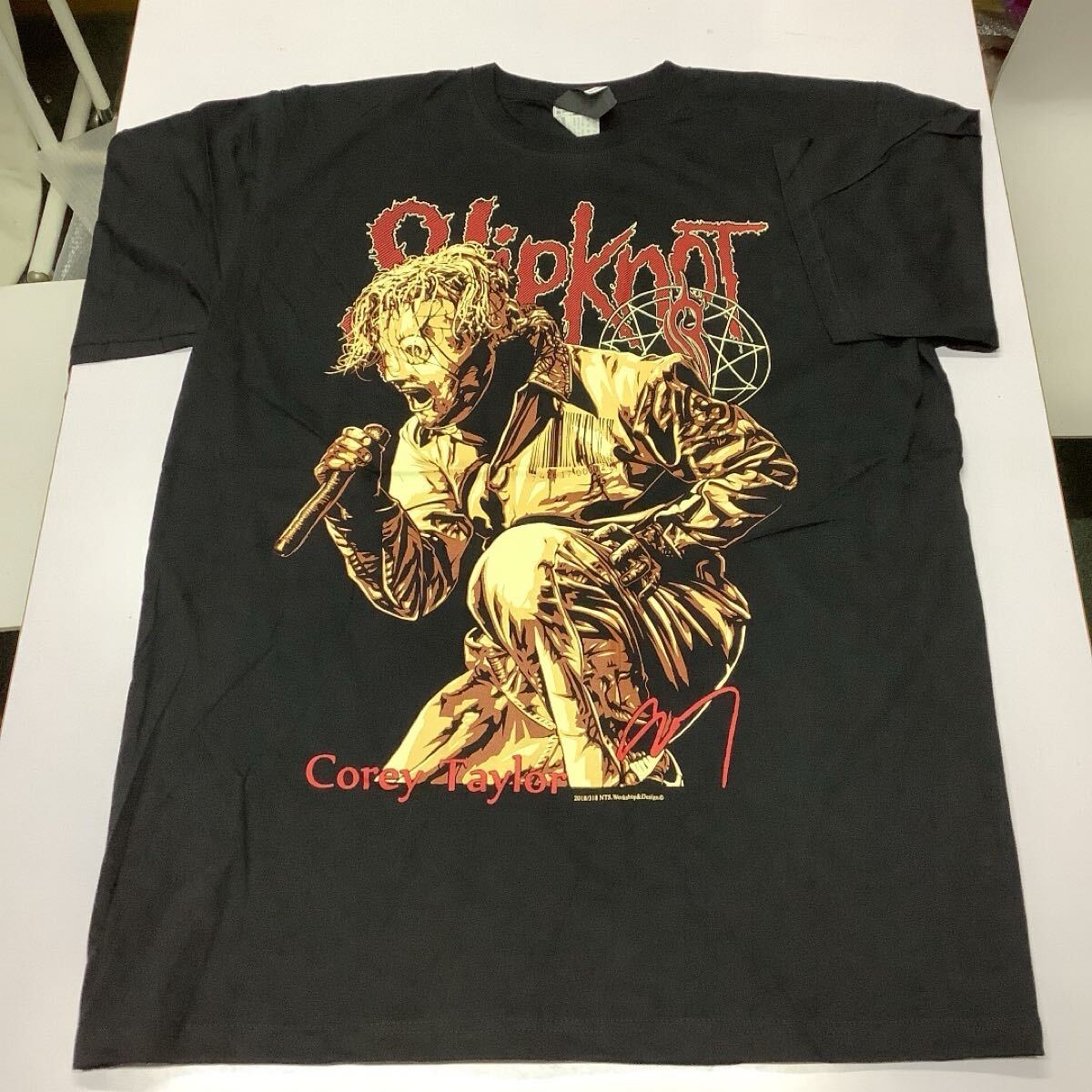 SR13D2 スリップノット コリィ・テイラー バンドTシャツ XXLサイズ SlipknoT Corey Taylor 拍卖