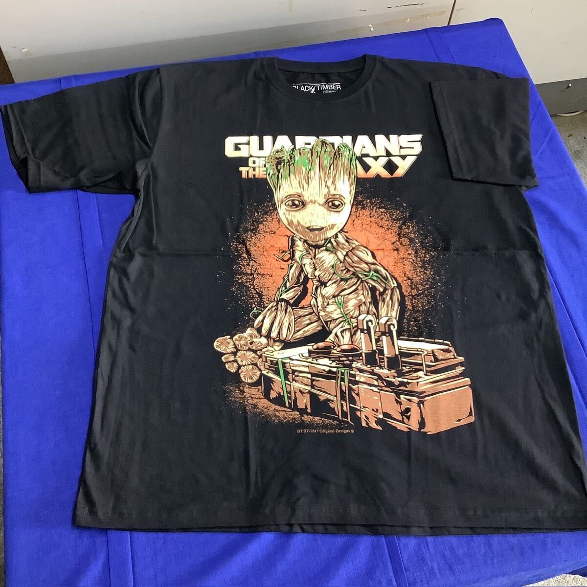 SR13D3 ガーディアンズ・オブ・ギャラクシー グルート Tシャツ XXLサイズ 2 GUARDIANS OF THE GALAXY GROOT ムービーTシャツ 拍卖