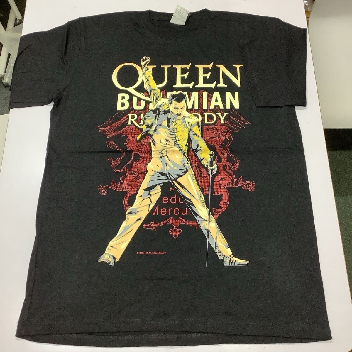 SR13D4 クイーン フレディ・マーキュリー バンドTシャツ XXLサイズ QUEEN拍卖