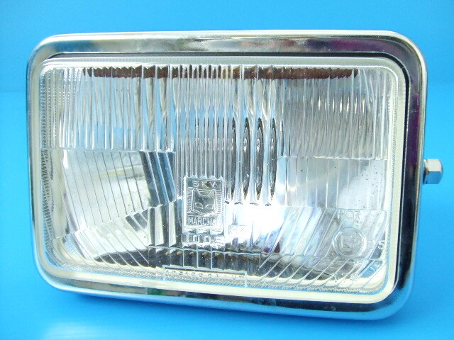 中古 マーシャル 角目 ヘッドライトCBR400F CBX400F Z400FX Z400GP GPZ400F XJ400 GS400 GT380当時物 角目4灯 角4灯 角型 旧車シビエsub4拍卖