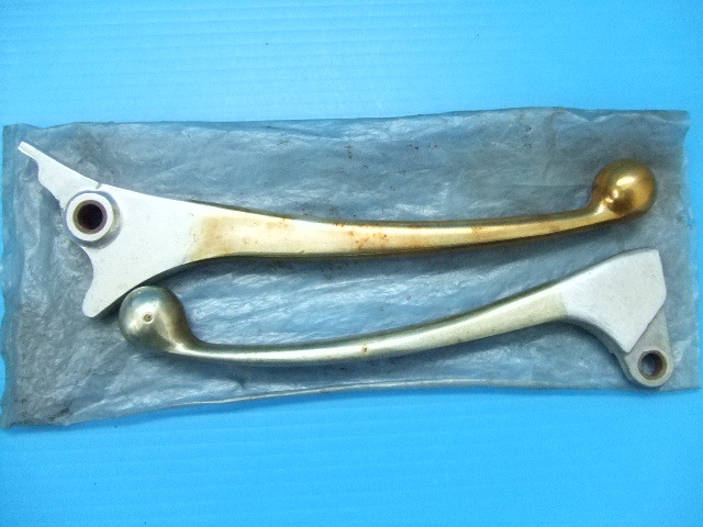 当時物 新品 ホンダ純正 コーティング CB250T CB400T ホーク2 CB750F CB750four CB750K7 GLクラッチ ブレーキ レバー 旧車パワーレバーsub1拍卖