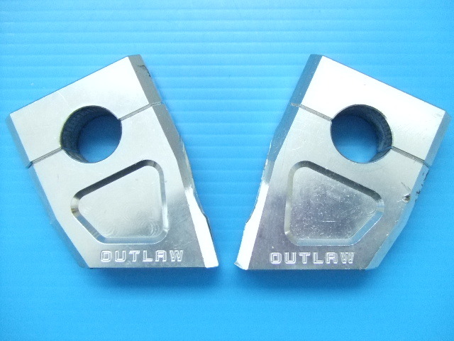 激レア 当時物 コーリン製 OUTLAW刻印 セットバック ハンドルポスト バーバック 旧車アウトロー CORIN 光輪 ハリケーン コブラ GS400 GT380拍卖