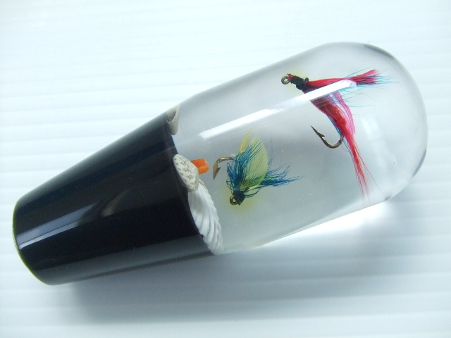 当時物 貝殻入り 毛ばり 10×1.25 シフトノブ 旧車 昭和 族車 高速有鉛 毛鉤 毛バリ 毛針 街道レーサー デコトラ 10mm 水中花 新品 sub拍卖