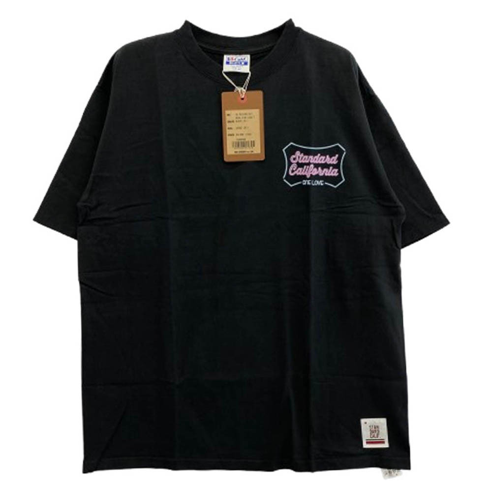 STANDARD CALIFORNIA スタンダードカリフォルニア SD Heavyweight Neon Sign Logo T ヘビーウェイト ネオン サイン Tシャツ【新古品】拍卖