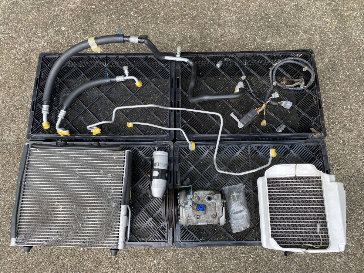 EG6 エアコンほぼ一式 旧ガス R12 SIR2 オートエアコン拍卖