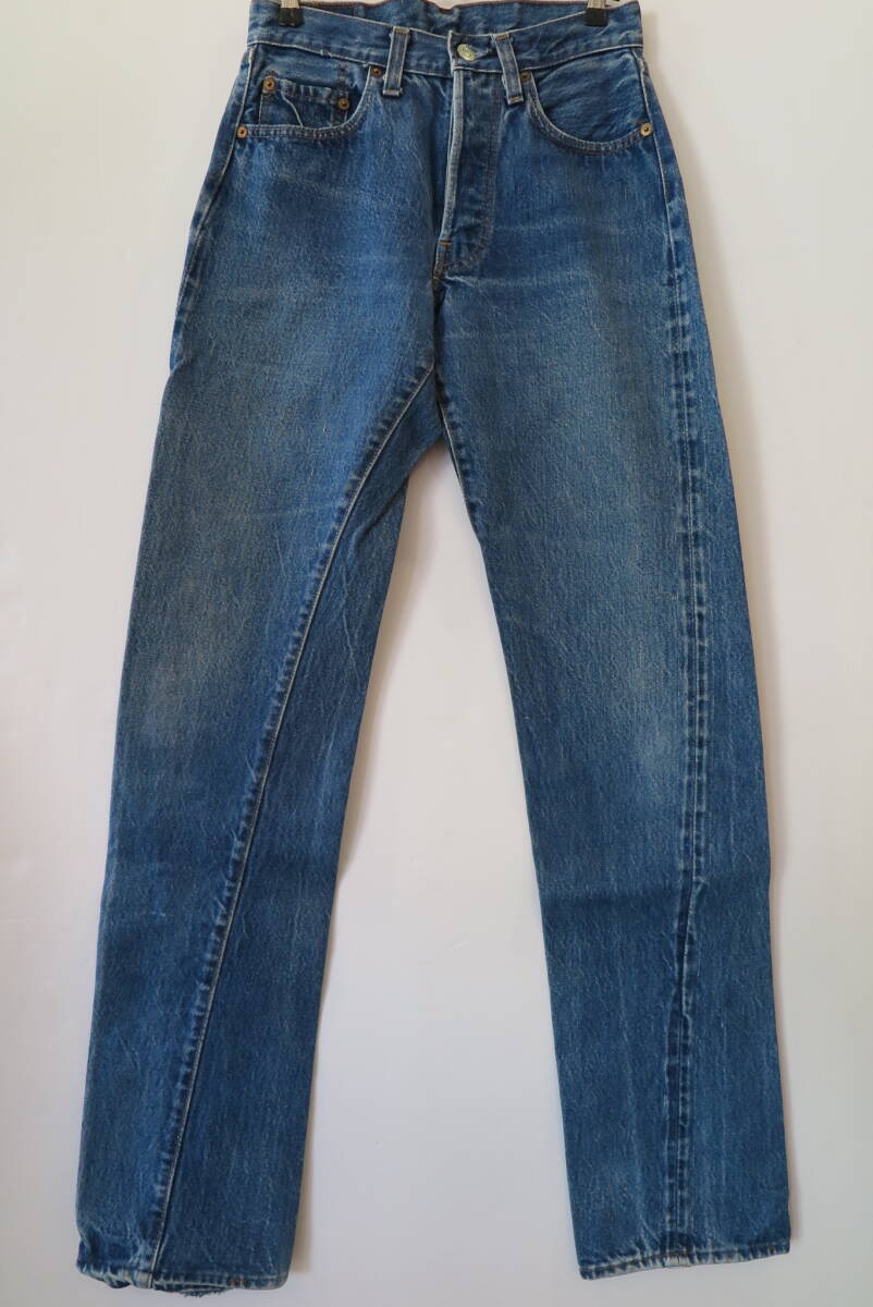 VINTAGE LEVI'S 501 REDLINE 赤耳 ロングレングス ヴィンテージ DENIM デニム リーバイス 古着 年代 MIDCOLOR拍卖
