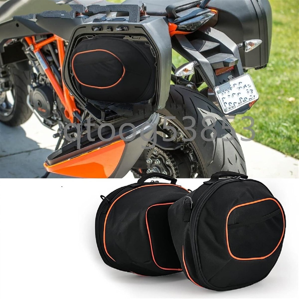 KTM 1290 スーパーデューク GT テール トラベル ラゲッジバッグセット PVC拍卖