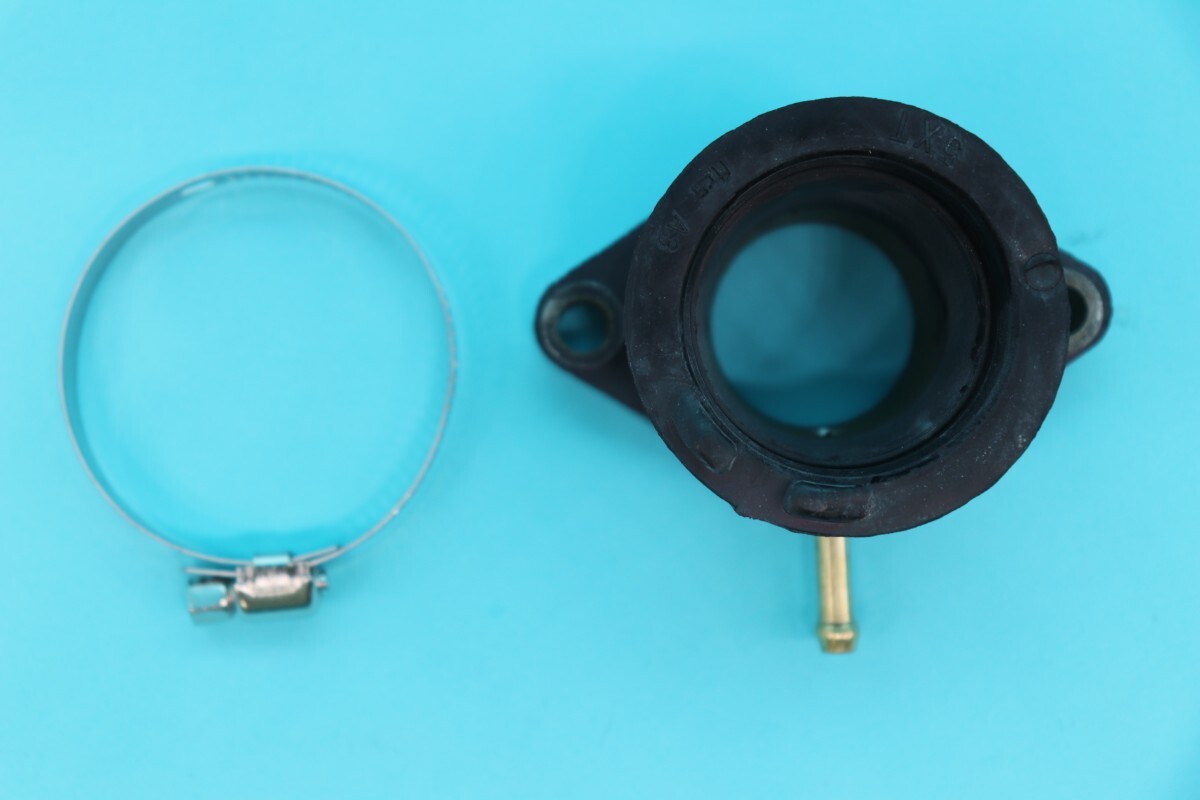 即納30日保証E112新品リプロ送料無料 バンド&Oリング付 セロー250 XT250 XG250 トリッカー SEROW250 インマニ インシュレーター 管理C拍卖