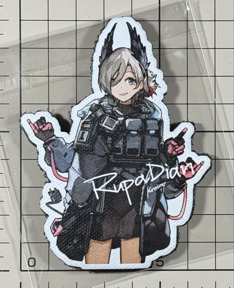 国内未発売 正規品 ルパxレイディアンCos レザーベルクロパッチ ■ アークナイツ ガールズバンドクライ ワッペン ミリタリー 拍卖