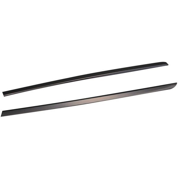 ハイエース200 1-5型 ウェザーストリップカバー ステンレス ウィンドウカバー ウィンドウトリム ブラックメッキ 2-027BK拍卖