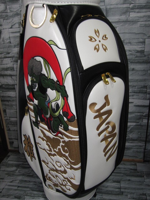 新品■激安■税込■ WH ≪ 風神雷神 キャディバッグ ≫ 9型 2020 JAPANモデル拍卖