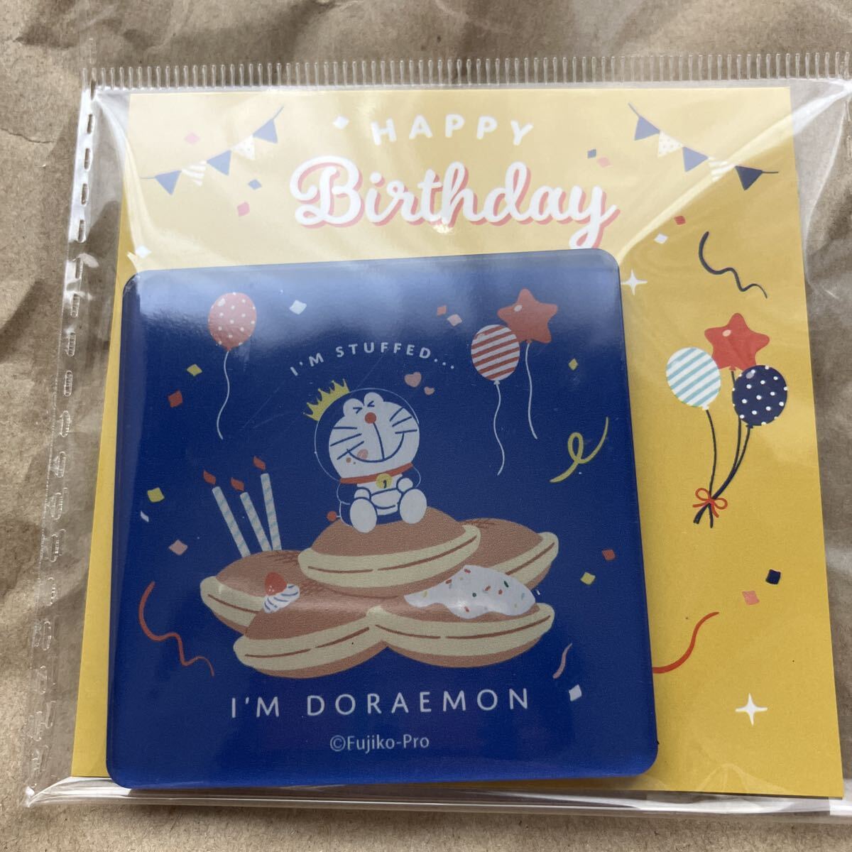 ドラえもん I'm Doraemon お誕生日 アクリルマグネット拍卖