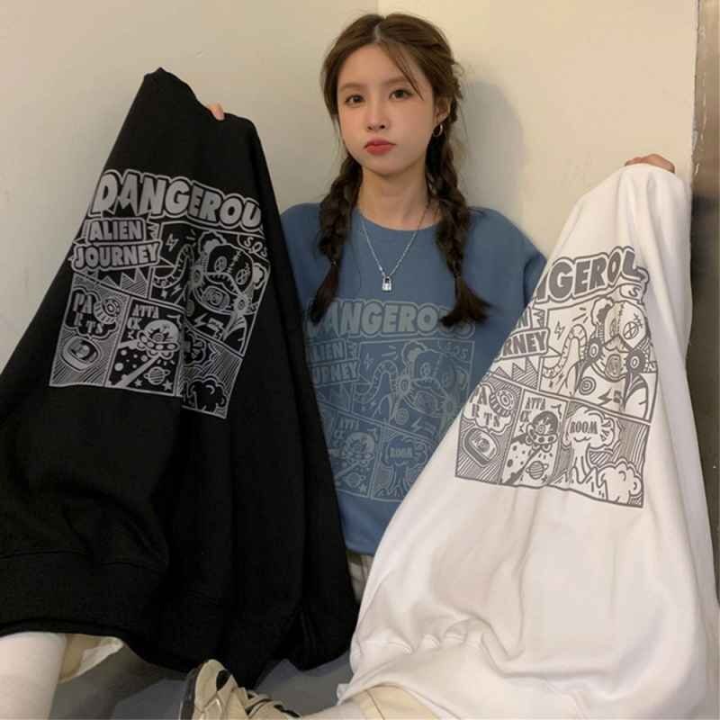 チュニック ロンT レディース 長袖 M ブルー拍卖