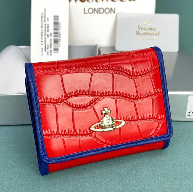 新品 ヴィヴィアンウエストウッド 三つ折り財布 Vivienne Westwood がま口 財布 二つ折り 13VV129拍卖