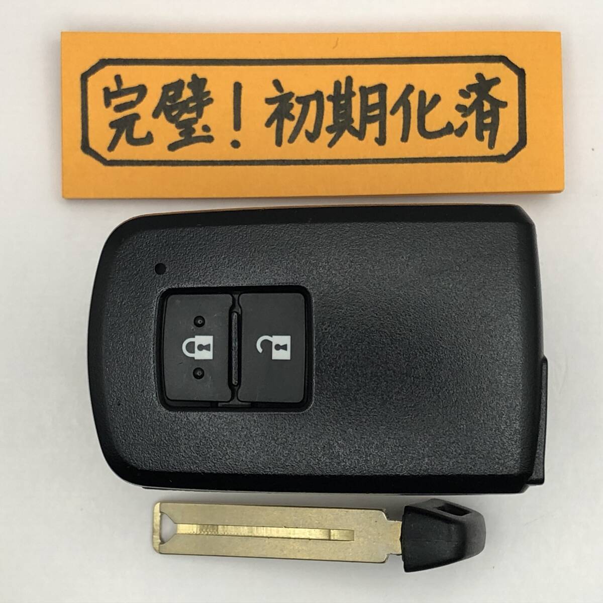 P414 初期化済 トヨタ スマートキー プリウスα オーリス 281451-0020 001-A00590 14FAA-05 ブランクキー 登録可能 埼玉県深谷市拍卖