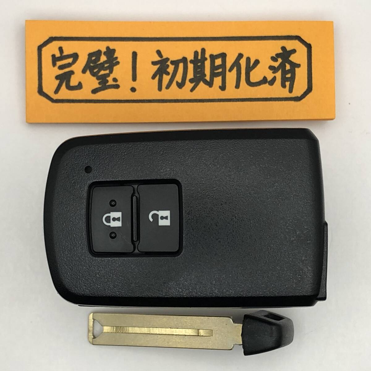 P417 初期化済 トヨタ スマートキー プリウスα オーリス 281451-0020 001-A00590 14FAA-05 ブランクキー 登録可能 埼玉県深谷市拍卖