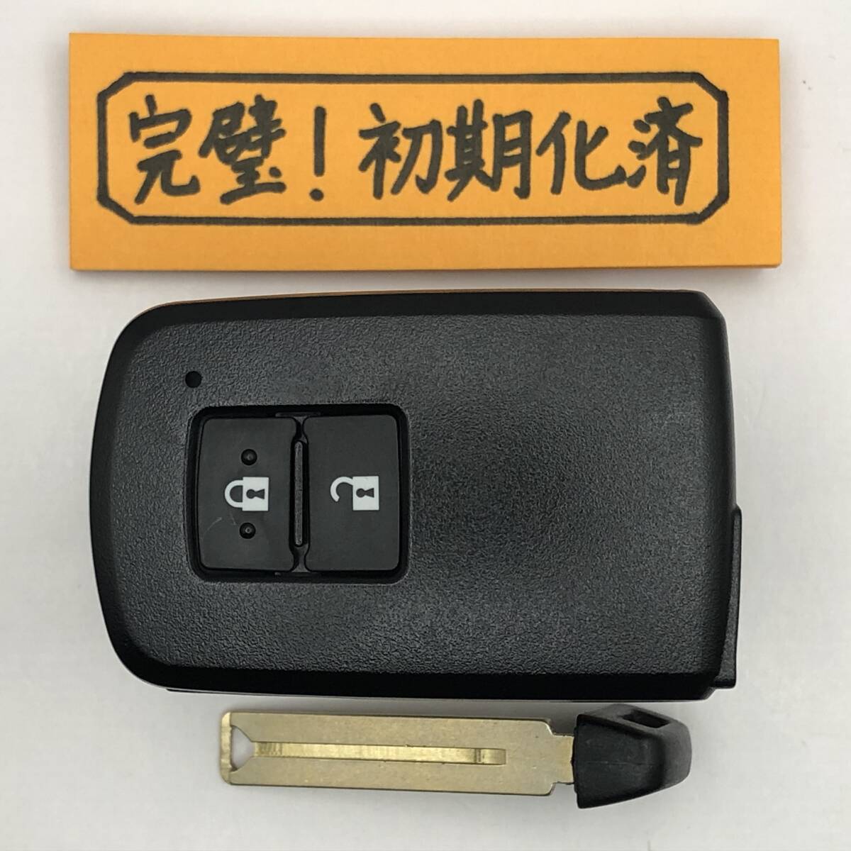 P418 初期化済 トヨタ スマートキー プリウスα オーリス 281451-0020 001-A00590 14FAA-05 ブランクキー 登録可能 埼玉県深谷市拍卖