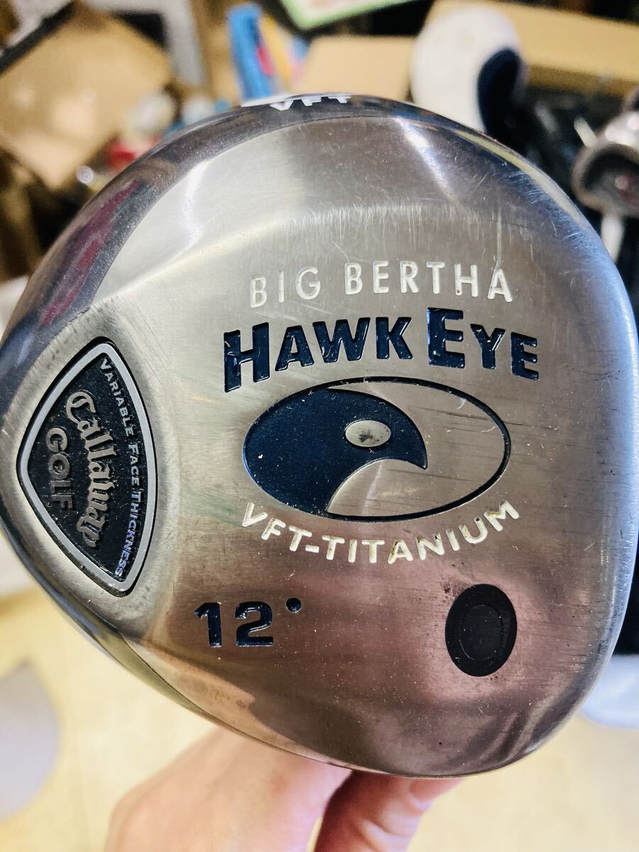 キャロウェイ BIG BERTHA HAWK EYE VFT-TITANIUM 12 ドライバー拍卖