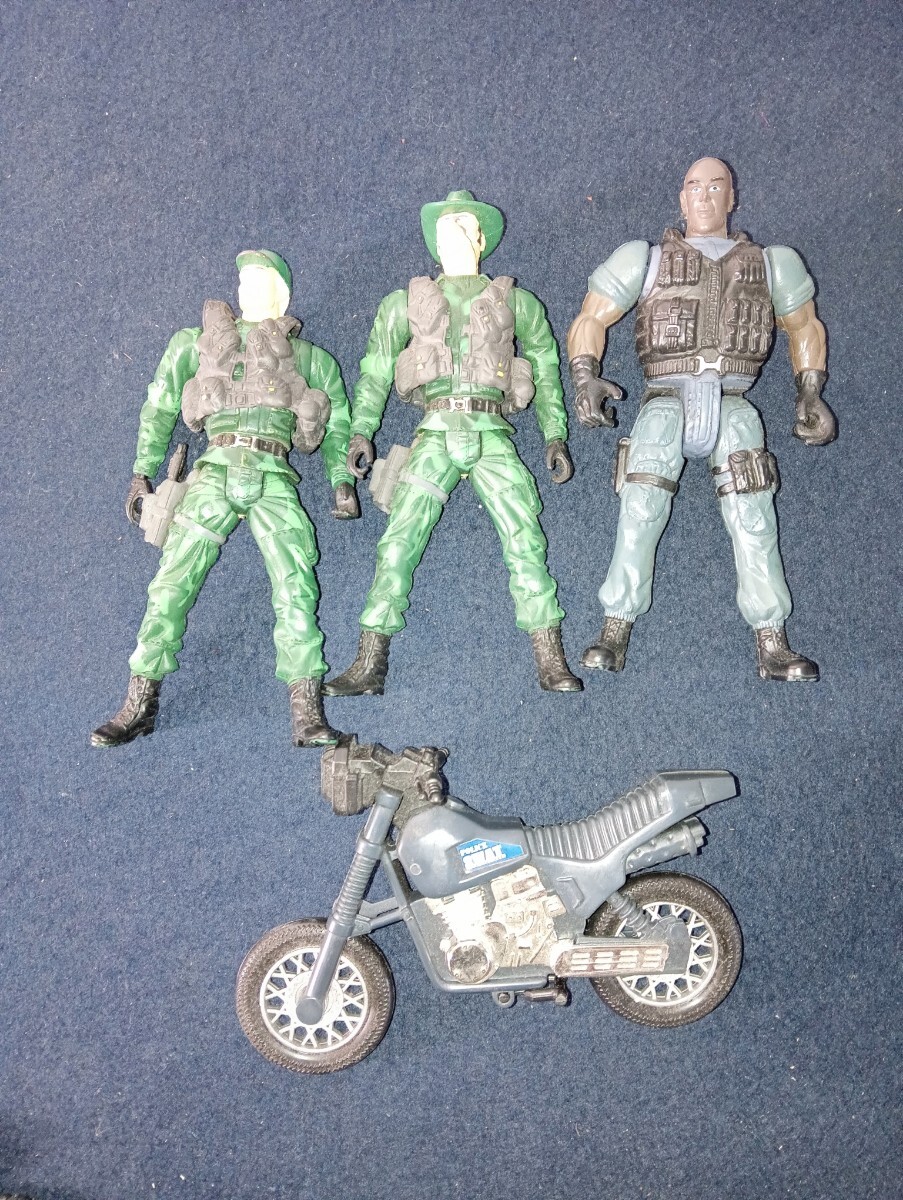 A345 アクションフィギュア ミリタリー ポリス 兵士 まとめ売り拍卖