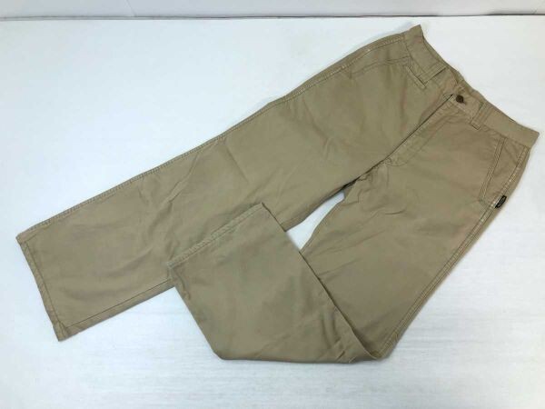 日本発アウトドア ブランド TARAS BOULBA タラスブルバ ASICS チェック柄裏地 トレッキング パンツ ボトムス メンズ ベージュ拍卖