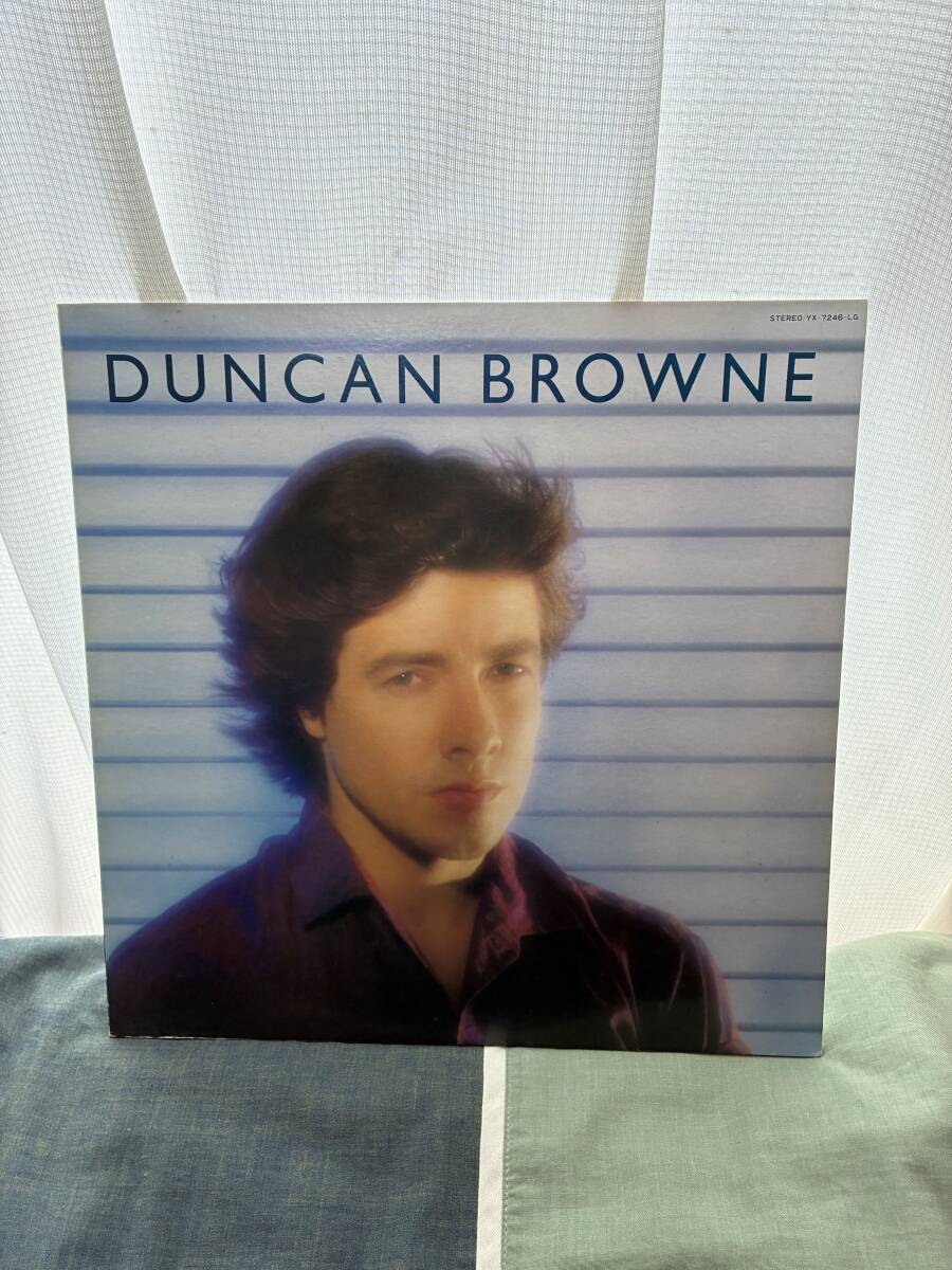 LPレコード ダンカン・ブラウン/ストリーツ・オヴ・ファイヤー、国内盤(YX-7246-LG)、帯なし、日本語解説・歌詞カード・対訳あり拍卖