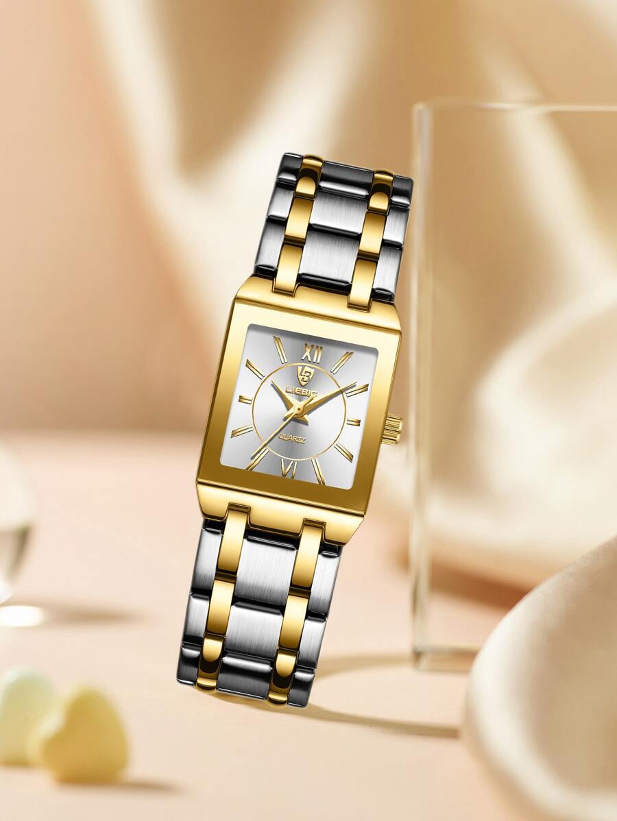 腕時計 レディース クォーツ 1個 ミニマリスト スクエアポインタクォーツウォッチ拍卖