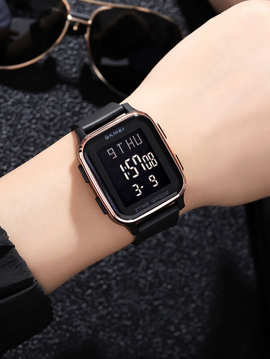 腕時計 メンズ デジタル 1個 男性 耐水 電子ウォッチ拍卖