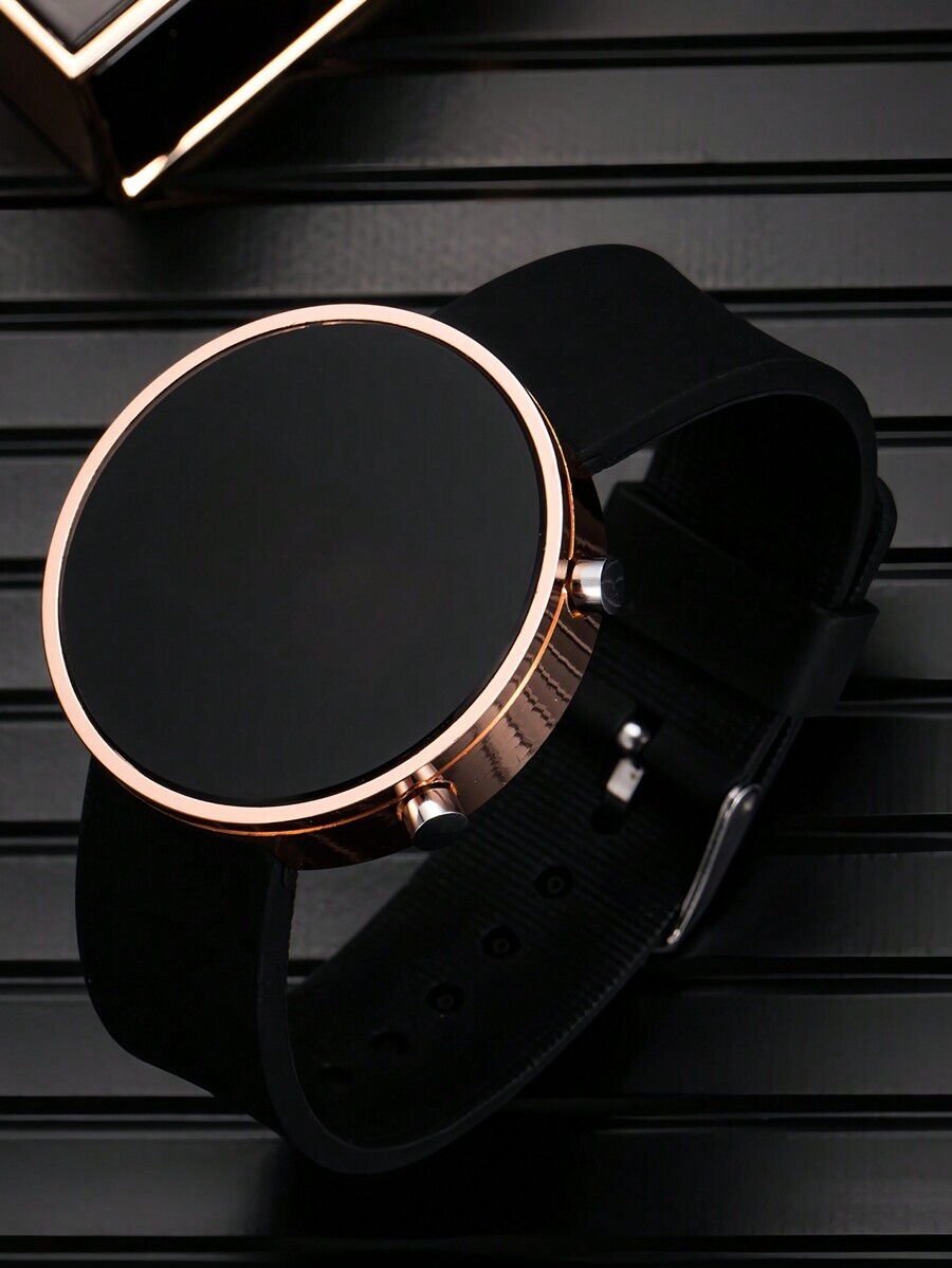 腕時計 レディース デジタル レディース用ファッション電子時計 ラウンド型 ドライ電池対応拍卖