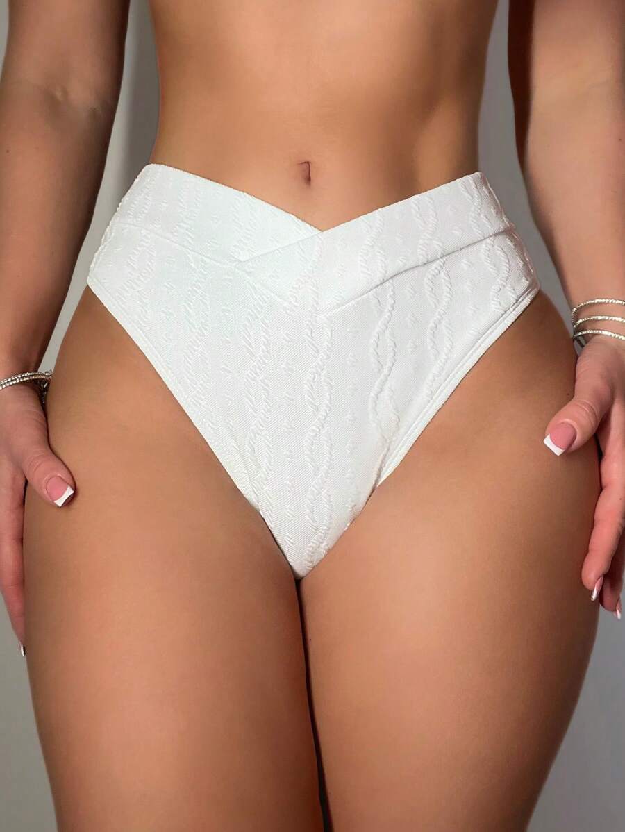 レディース 水着 ボトムス 無地カジュアル水着ボトム ラップウエスト ウェディング 夏拍卖