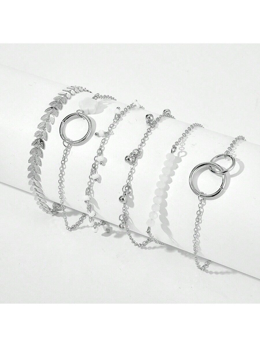 ジュエリー レディース ブレスレット セット ボヘミアンスタイル メタルチェーン アクセサリー ブレスレット拍卖