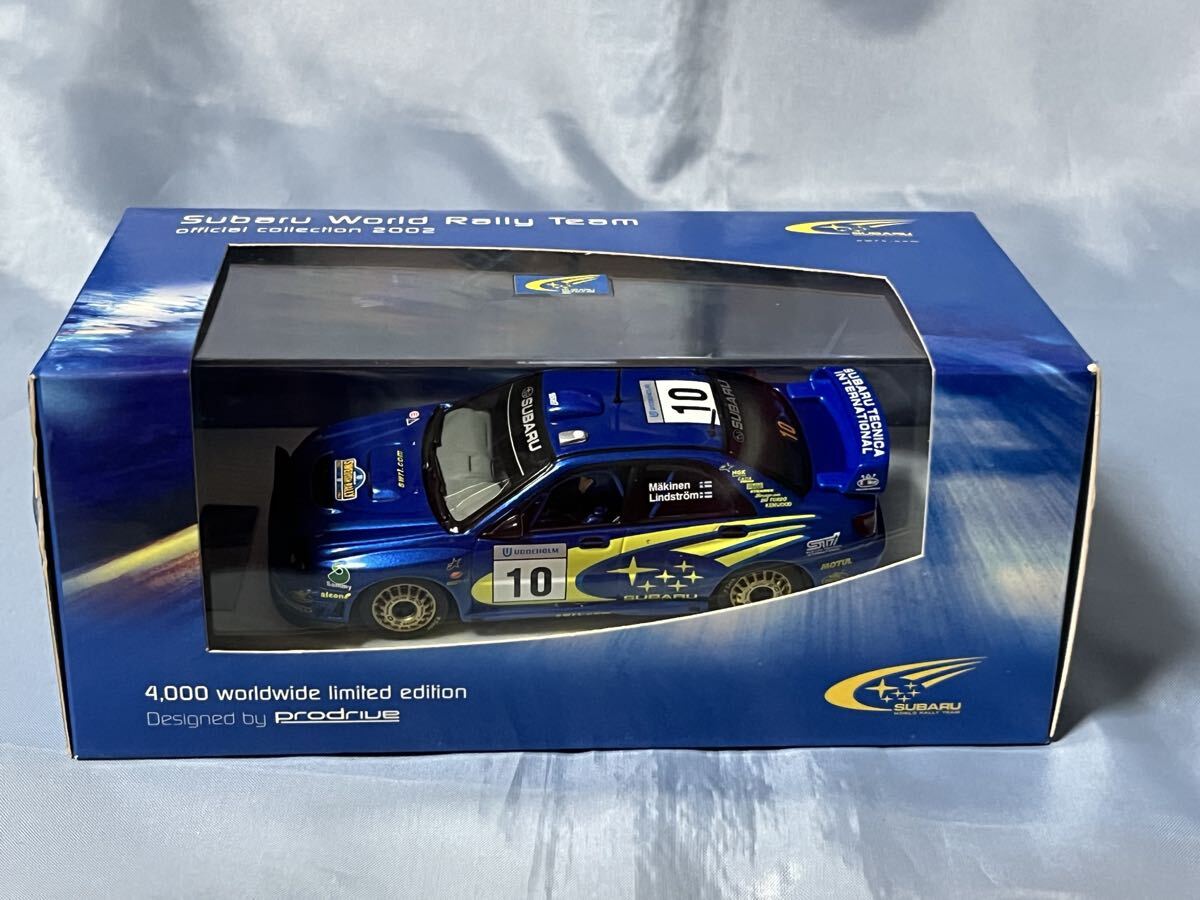 SWRT スバル インプレッサ  2002年 スウェーデン ラリー  トミー マキネン  1/43拍卖