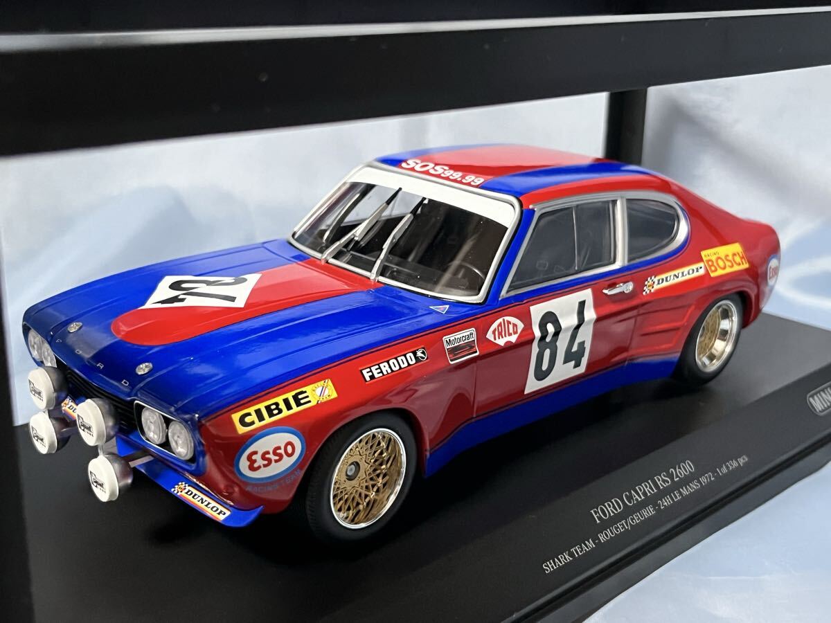 ミニチャンプス製  フォード カプリ RS 2600 (1/18)拍卖