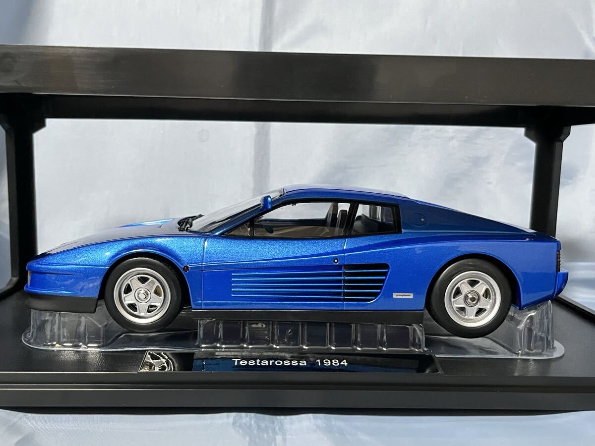 KKスケール製  フェラーリ テスタロッサ (ブルー) 1984年   1/18拍卖