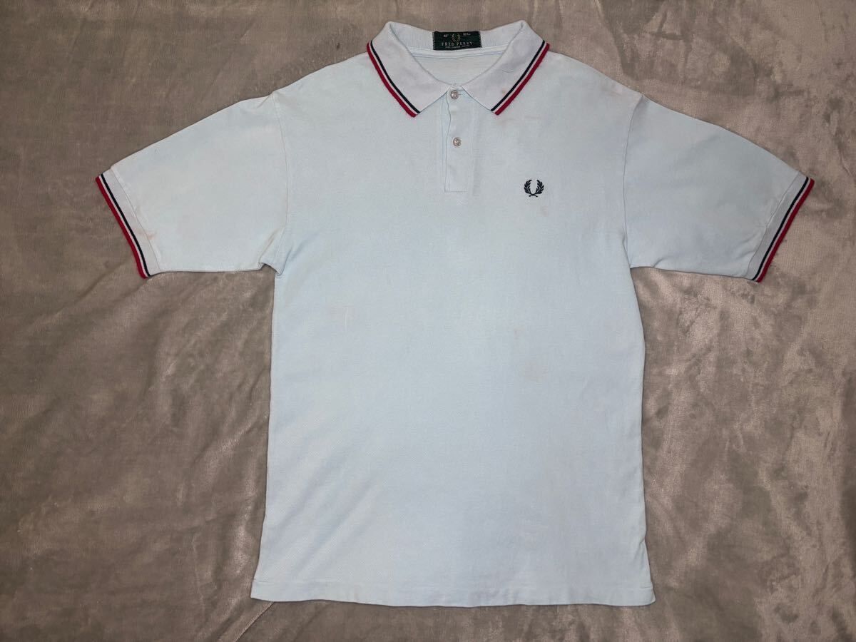 FRED PERRY フレッドペリー ポロシャツ 半袖 半袖ポロシャツ 42 訳アリ激安出品拍卖