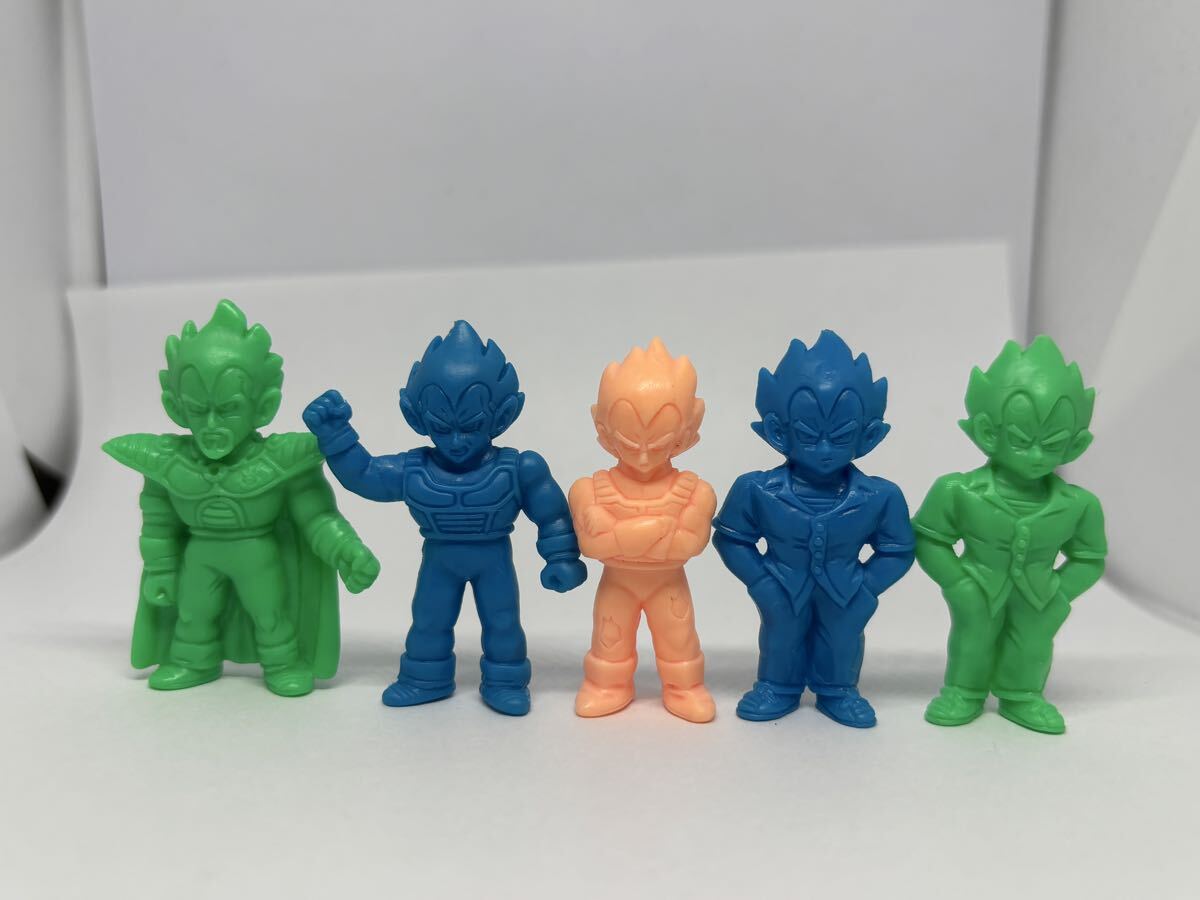 ベジータ親子 5体セット 当時物 希少 ドラゴンボール Z ドラ消し 消しゴム 人形拍卖