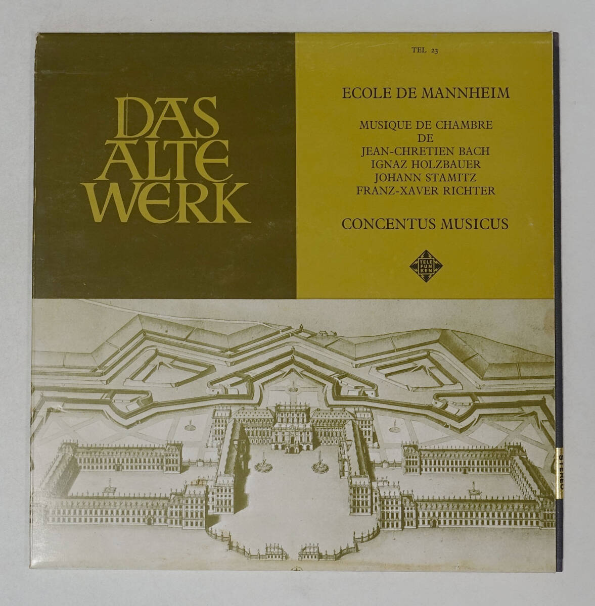 仏Telefunken STEL マンハイム楽派: 室内楽作品集 レオポルト・シュタストニー他 拍卖