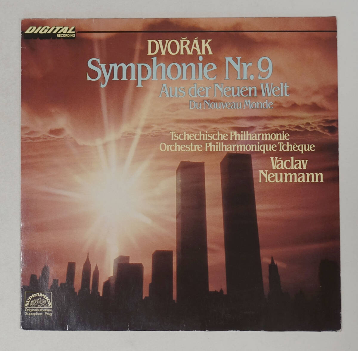 独Supraphon Digital ドヴォルザーク新世界交響曲 ヴァーツラフ・ノイマン拍卖