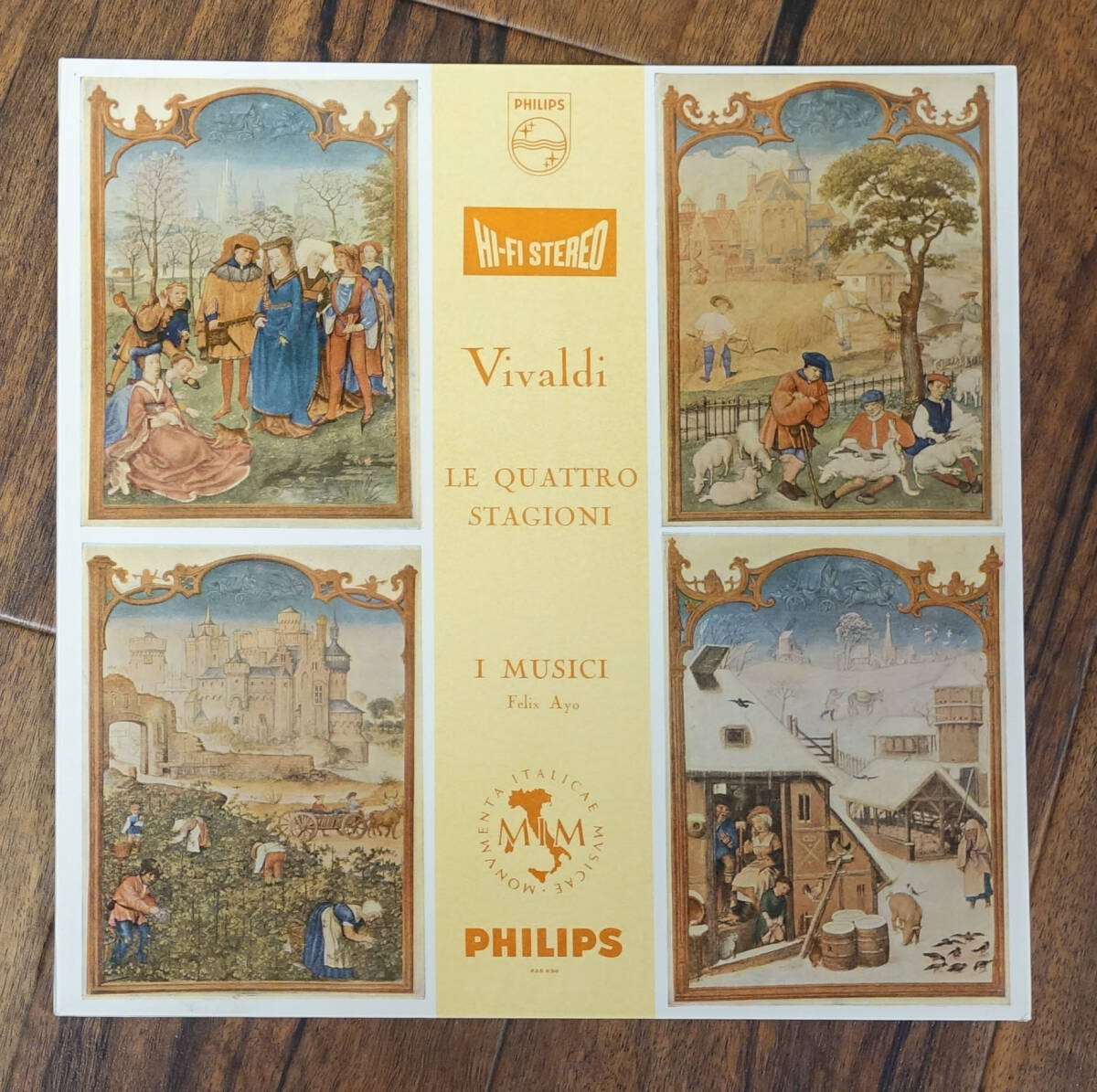 極上! 蘭PHILIPS HI-FI ヴィヴァルディ『四季』 イ・ムジチ合奏団拍卖