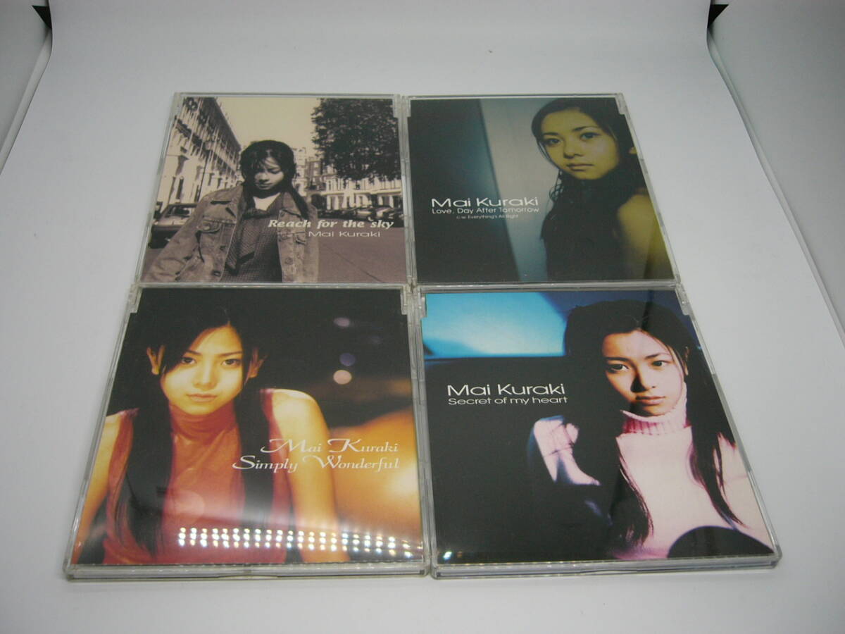 美品CD 倉木麻衣4枚セット Love, Day After Tomorrow /REACH FOR THE SKY/Secret of my heart /Simply Wonderful(№B007) 拍卖