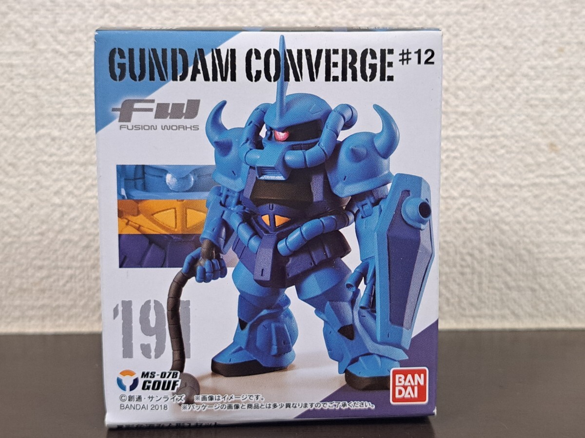 ガンダムコンバージ♯12 191 MS-07B グフ 未開封品 GUNDAM CONVERGE 食玩拍卖
