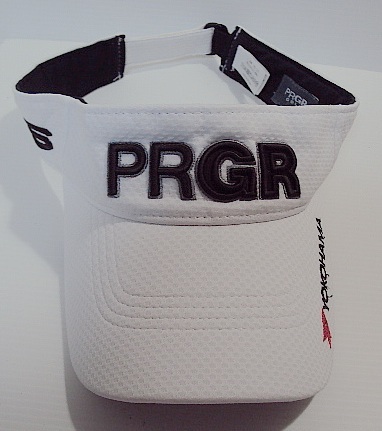 お買い得C50/約57-59cm♪♪PRGR ゴルフ やわらかつば  スタンダードサンバイザー Used拍卖