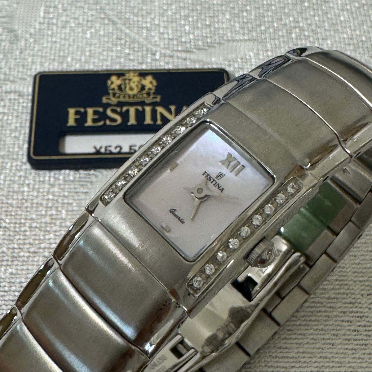 FESTINA フェスティナ 腕時計 F8947/3 17mm クォーツ 新品未使用 長期保管品 シルバー拍卖