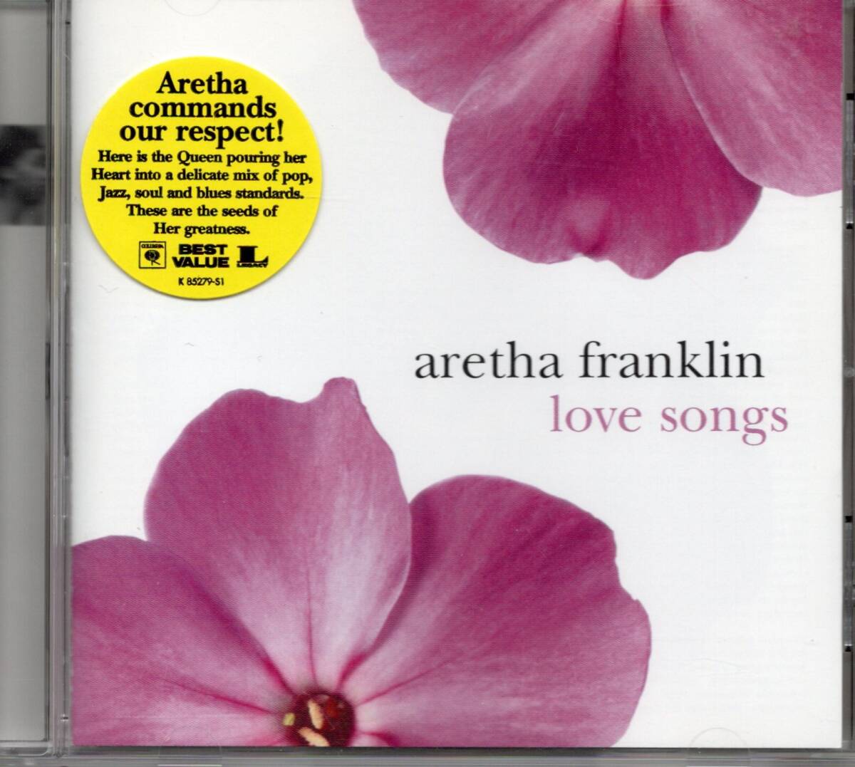 aretha franklin love songs輸入盤CD拍卖