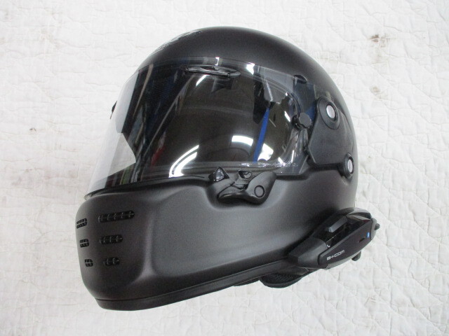 試着程度 ■ Arai RAPIDE-NEO フラットブラック Mサイズ B+COM ONE インカム付き ■拍卖